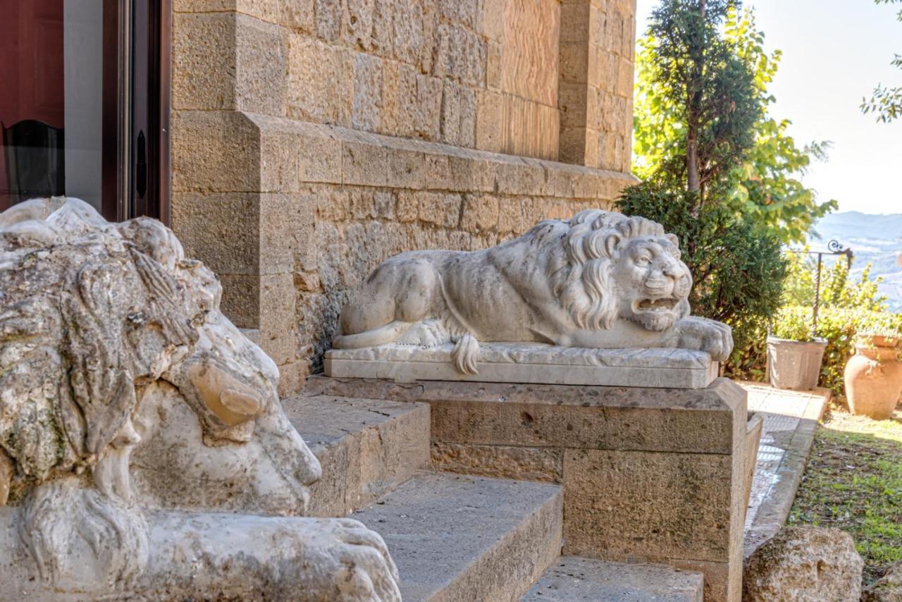 Appartamenti Villa Mascagni Volterra Bagian luar foto