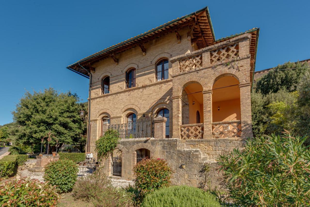 Appartamenti Villa Mascagni Volterra Bagian luar foto