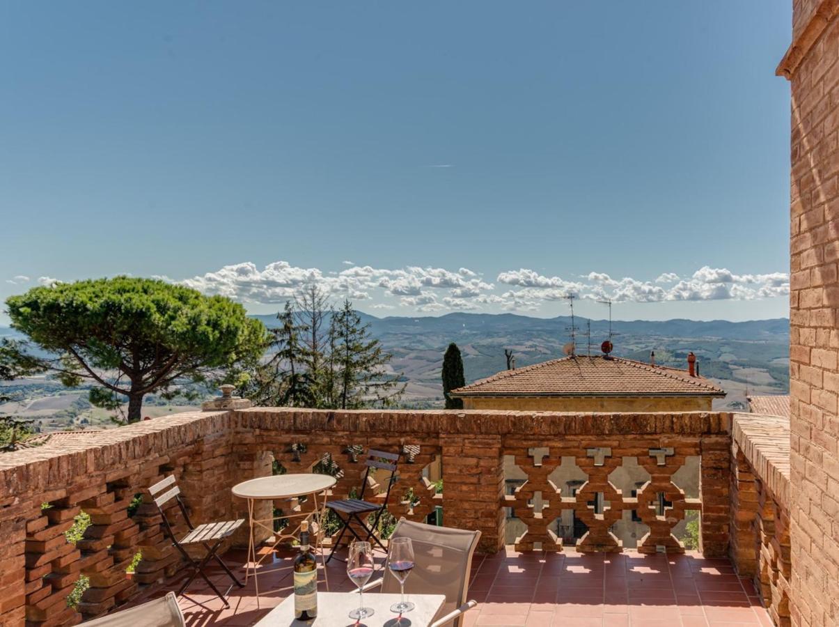 Appartamenti Villa Mascagni Volterra Bagian luar foto