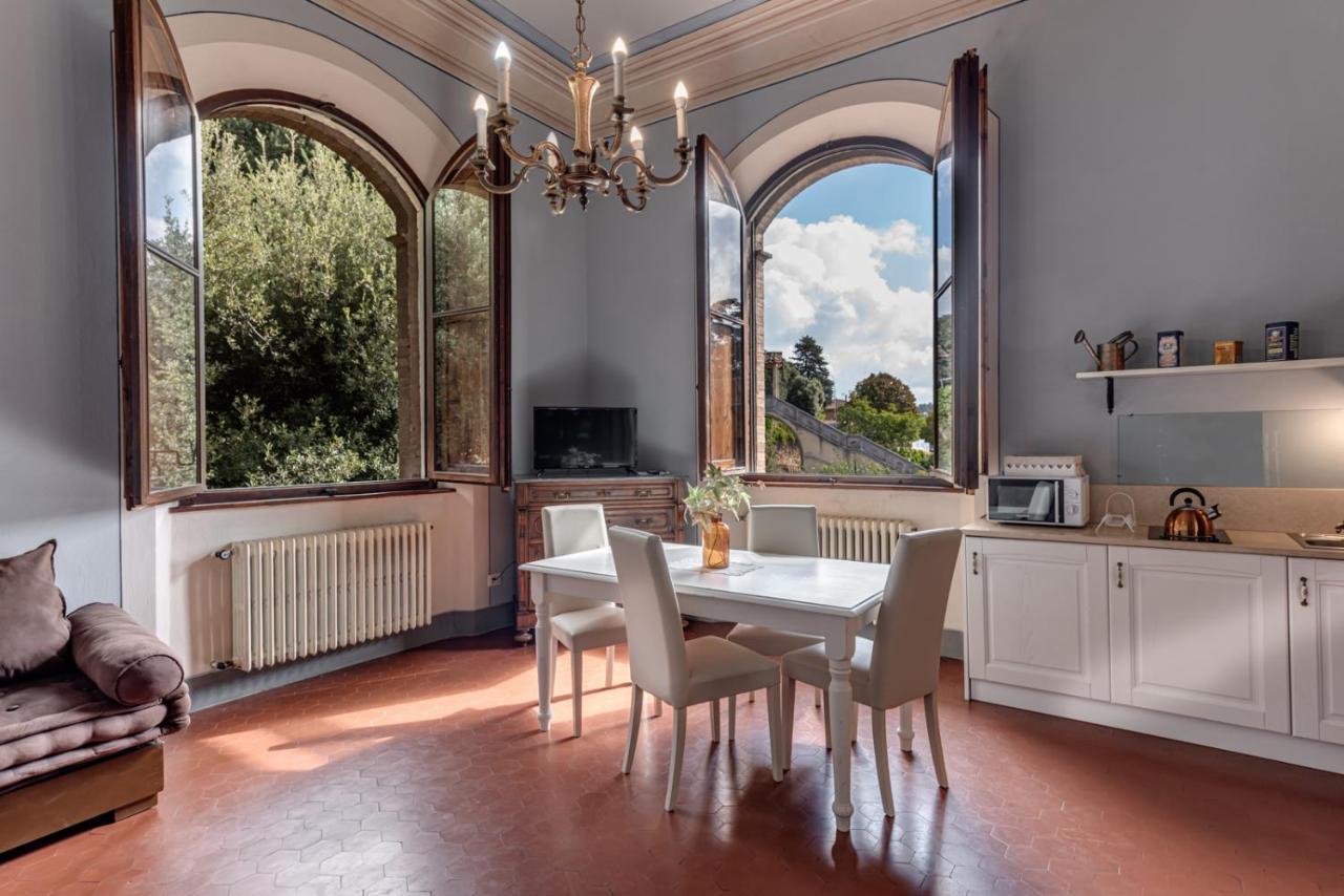 Appartamenti Villa Mascagni Volterra Bagian luar foto